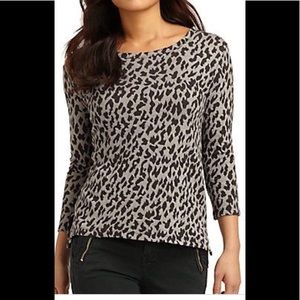 JOIE ANIMAL PRINT TEE🌟NWT